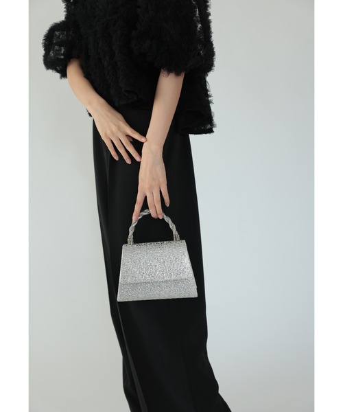 Cupid Heart(キューピッドハート)の「【Cupid Heart】結婚式用!ビジューbag(ショルダーバッグ・レディース・ブラック/シルバー/ゴールド・MEDIUM)」の15枚目の写真