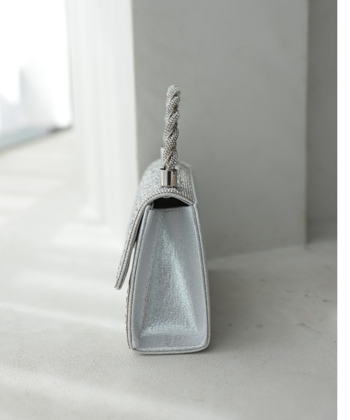 Cupid Heart(キューピッドハート)の「【Cupid Heart】結婚式用!ビジューbag(ショルダーバッグ・レディース・ブラック/シルバー/ゴールド・MEDIUM)」の21枚目の写真