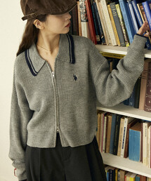 PUBLUX(puNX)U.S. POLO ASSN. × PUBLUX/[GX|AbX ݃C hCo[Yjbg@WJ(J[fBK/{)
