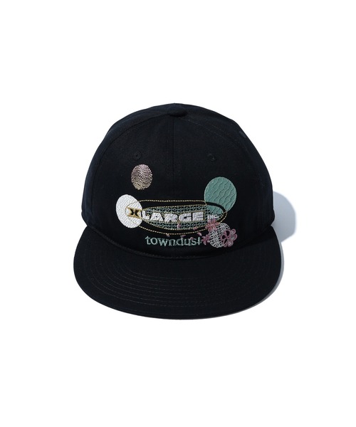 XLARGE（エクストララージ）の「XLARGE×towndust OVAL LOGO CAP（キャップ・メンズ・グレー/ブラック・ONE SIZE）」の4枚目の写真