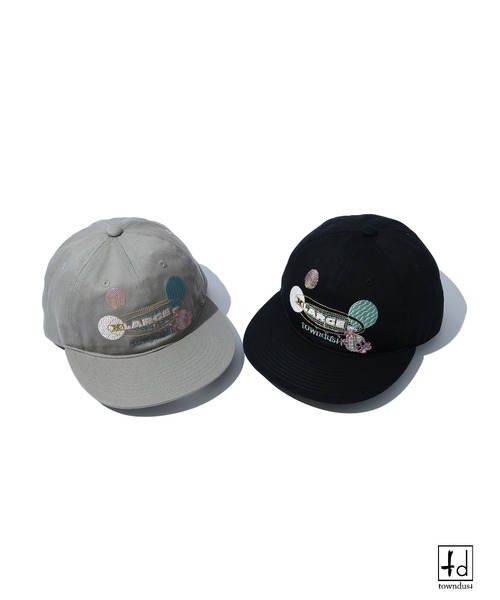 XLARGE（エクストララージ）の「XLARGE×towndust OVAL LOGO CAP（キャップ・メンズ・グレー/ブラック・ONE SIZE）」の9枚目の写真