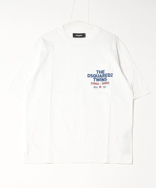 DSQUARED2(ディースクエアード)の「Loose Fit Tee Wash Mano Carta/0251(Tシャツ/カットソー・メンズ・ブラック/ホワイト・M/L/S)」の2枚目の写真