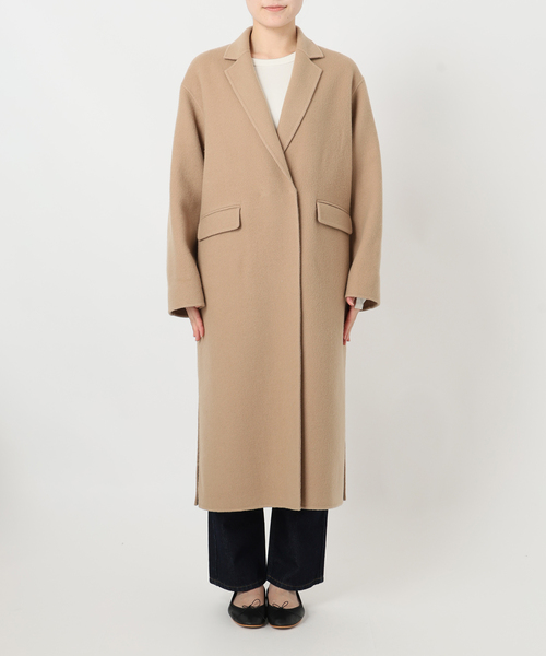 ((超美品))SLOBE IÉNA ライトベージュ！ウールのチェスターコート SLOBE IENA（スローブイエナ）の「チェスターコート（チェスター