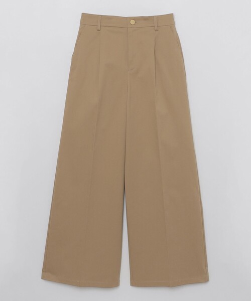 BLUE LABEL CRESTBRIDGE(ブルーレーベルクレストブリッジ)の「ハイウエストワイドパンツ(その他パンツ・レディース・ベージュ/ブラック・36/38)」の16枚目の写真