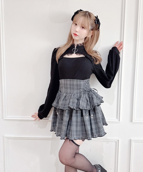 セール】ハートZIPテレコトップス（Tシャツ/カットソー）｜MA*RS