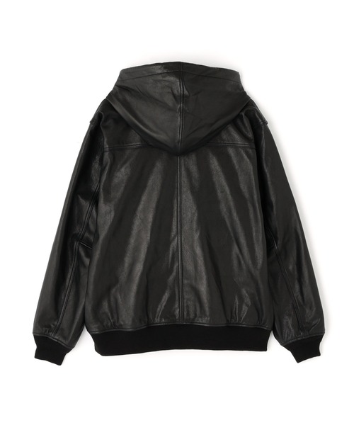 AVIREX（アヴィレックス）の「GOAT VEGE HOODED JACKET / ゴート ベジ フーデッド ジャケット / AVIREX / アヴィレックス（ブルゾン・メンズ・ブラウン/ブラック・MEDIUM/XX-LARGE/X-LARGE/LARGE）」の19枚目の写真