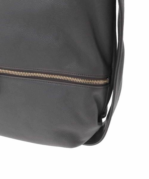MK MICHEL KLEIN（エムケーミッシェルクラン）の「[2WAY/A4収納可]カウレザー変形トートバッグ（トートバッグ・レディース・ブラウン/ブラック・00）」の10枚目の写真