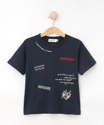 Dessin（デッサン）の「【リンクコーデ/洗える】刺繍Tシャツ（Tシャツ/カットソー）」