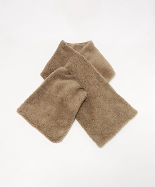 セール】＜THROW＞ POODLE BOA SHAWL（ストール/ショール）｜THROW