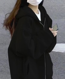 cammie（キャミー）の「カンガルーポケットオーバーサイズパーカー（パーカー）」