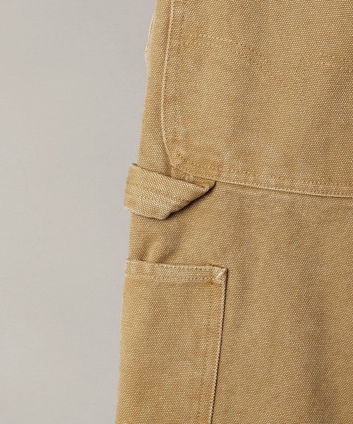 Bleme（ブレム）の「19oz ヴィンテージ加工 ワイドストレート 高密度ペインターダックパンツ（チノパンツ・メンズ・ブラック/カーキ/ベージュ・S/M/L/XL）」の7枚目の写真