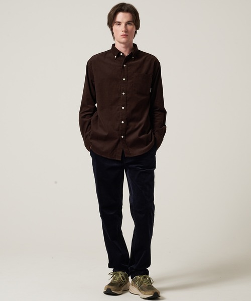 Eddie Bauer(エディーバウアー)の「コーデュロイ 長袖シャツ(シャツ/ブラウス・メンズ・アイボリー/ダークネイビー/ブラウン・XL/L/M/XXL/S)」の5枚目の写真