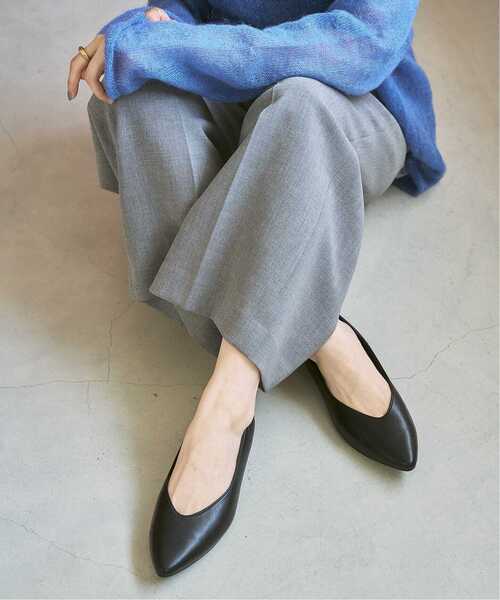 LE TALON（ルタロン）の「《追加》アーモンドプレーンフラット（バレエシューズ・レディース・ブラック系その他/ボルドー/ネイビー/ゴールド・24cm/24.5cm/23.5cm/21.5/21/25.5cm/25cm/23cm/22.5cm/22cm）」の2枚目の写真