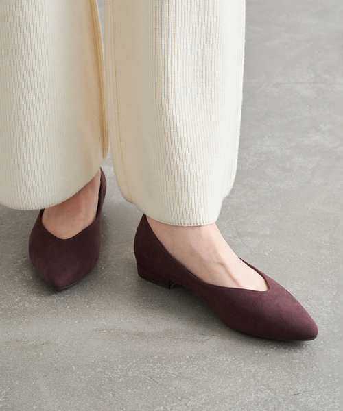 LE TALON（ルタロン）の「《追加》アーモンドプレーンフラット（バレエシューズ・レディース・ブラック系その他/ボルドー/ネイビー/ゴールド・24cm/24.5cm/23.5cm/21.5/21/25.5cm/25cm/23cm/22.5cm/22cm）」の7枚目の写真