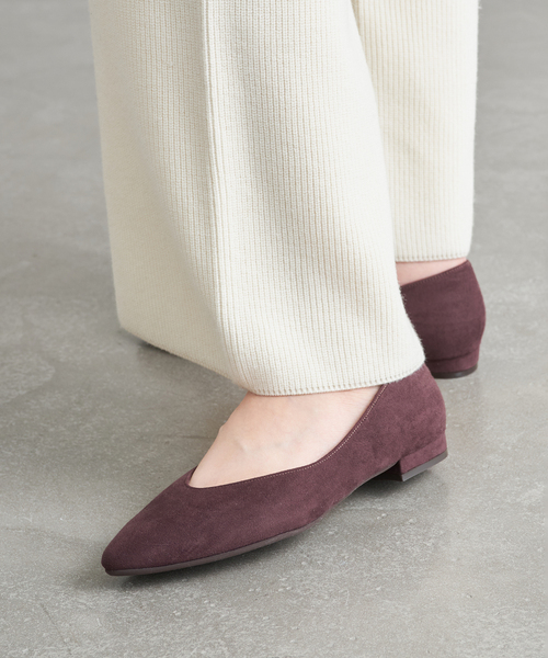 LE TALON（ルタロン）の「《追加》アーモンドプレーンフラット（バレエシューズ・レディース・ブラック系その他/ボルドー/ネイビー/ゴールド・24cm/24.5cm/23.5cm/21.5/21/25.5cm/25cm/23cm/22.5cm/22cm）」の8枚目の写真