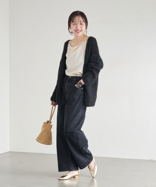 LE TALON（ルタロン）の「《追加》アーモンドプレーンフラット（バレエシューズ・レディース・ブラック系その他/ボルドー/ネイビー/ゴールド・24cm/24.5cm/23.5cm/21.5/21/25.5cm/25cm/23cm/22.5cm/22cm）」の14枚目の写真