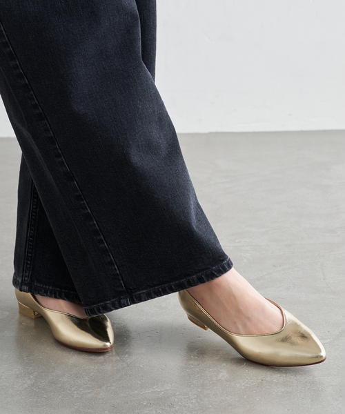 LE TALON（ルタロン）の「《追加》アーモンドプレーンフラット（バレエシューズ・レディース・ブラック系その他/ボルドー/ネイビー/ゴールド・24cm/24.5cm/23.5cm/21.5/21/25.5cm/25cm/23cm/22.5cm/22cm）」の18枚目の写真