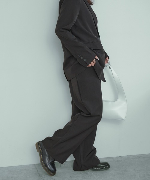 セール】テーラードジャケット＆パンツ 2点セット（スーツセット）｜H