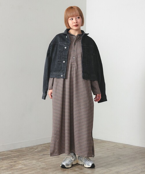 セール】起毛 ボーダー ワンピース（ワンピース）｜BEAMS HEART