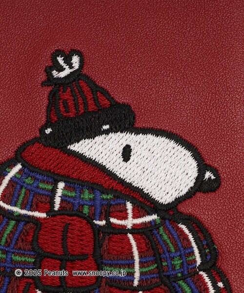 Afternoon Tea(アフタヌーンティー)の「ブック型iPhone8/7/SE3・2ケース/PEANUTS/Afternoon Tea Original Tartans(スマホケース/カバー・レディース・レッド・ONE SIZE)」の5枚目の写真
