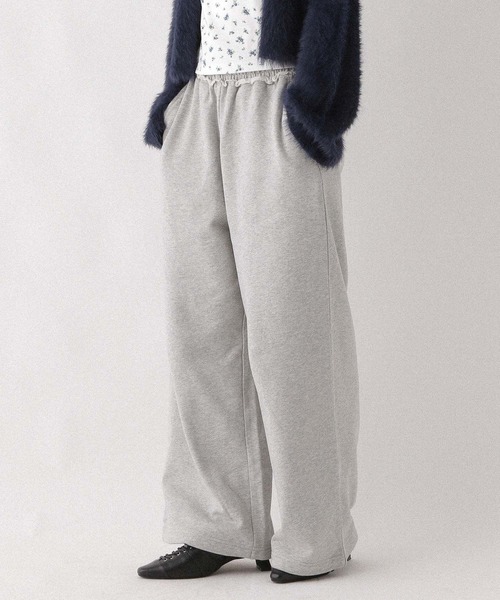 セール】2WAYワイドスウェットパンツ2 599663（スウェットパンツ