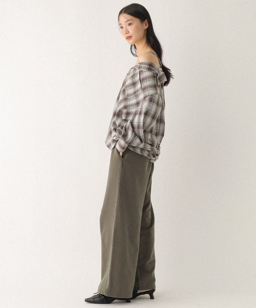 Heather(ヘザー)の「2WAYワイドスウェットパンツ2 599663(スウェットパンツ・レディース・スミクロ/グレー/グレー系その他/ブラウン系その他/ピンク・FREE)」の21枚目の写真