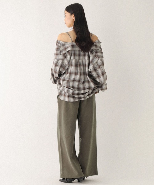 Heather(ヘザー)の「2WAYワイドスウェットパンツ2 599663(スウェットパンツ・レディース・スミクロ/グレー/グレー系その他/ブラウン系その他/ピンク・FREE)」の22枚目の写真