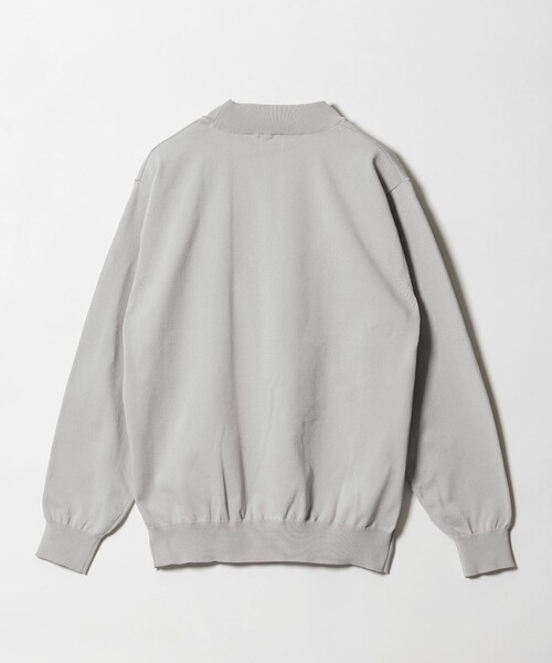 green label relaxing（グリーンレーベルリラクシング）の「A+ ポリエステル モックネック ニット -ウォッシャブル-（ニット/セーター・メンズ・ライトグレー/ブラック/ライトブルー・M/XL/L/S）」の18枚目の写真