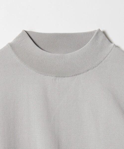 green label relaxing（グリーンレーベルリラクシング）の「A+ ポリエステル モックネック ニット -ウォッシャブル-（ニット/セーター・メンズ・ライトグレー/ブラック/ライトブルー・M/XL/L/S）」の19枚目の写真