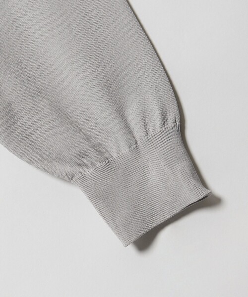 green label relaxing（グリーンレーベルリラクシング）の「A+ ポリエステル モックネック ニット -ウォッシャブル-（ニット/セーター・メンズ・ライトグレー/ブラック/ライトブルー・M/XL/L/S）」の20枚目の写真