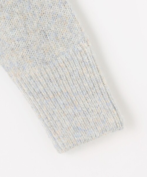 J.PRESS（ジェイプレス）の「MIX COLOR クルーネック ニット（ニット/セーター・レディース・ベージュ系/サックスブルー系・MEDIUM/LARGE）」の16枚目の写真