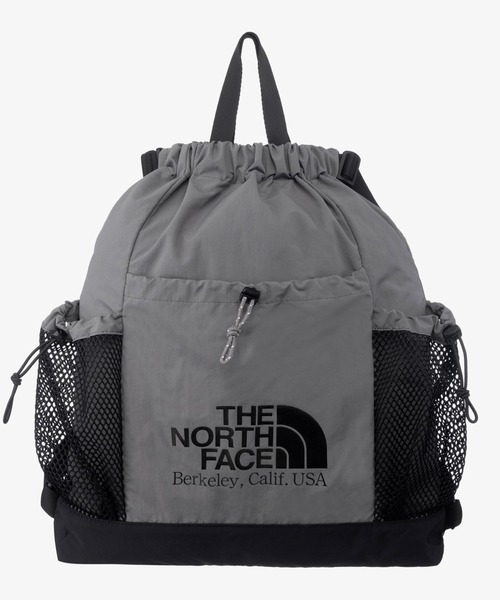 THE NORTH FACE（ザノースフェイス）の「【韓国限定・日本未入荷】THE NORTH FACE LINDEN MESH GYM SACK / ノースフェイス リンデン メッシュ ジムサック（バックパック/リュック・メンズ・ホワイト/ブラック/グレー/ピンク・FREE）」の3枚目の写真