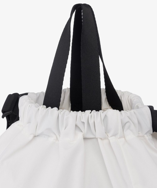 THE NORTH FACE（ザノースフェイス）の「【韓国限定・日本未入荷】THE NORTH FACE LINDEN MESH GYM SACK / ノースフェイス リンデン メッシュ ジムサック（バックパック/リュック・メンズ・ホワイト/ブラック/グレー/ピンク・FREE）」の16枚目の写真