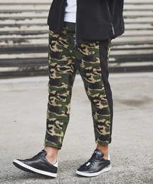 mp14221-camouflage boa line pants ボアフリースパンツ(1M25F120)