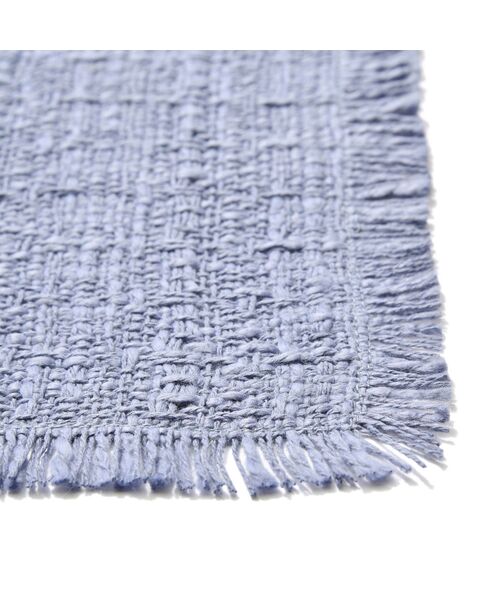 ランチマット フリンジ ランチマット ブルー（ランチョンマット/テーブルウェア