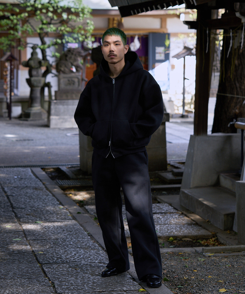 WISM（ウィズム）の「SEVENTH / セブンス V2 STACKS（その他パンツ・メンズ・ブラック/ライトグレー・MEDIUM/SMALL）」の11枚目の写真