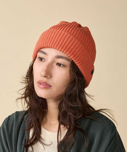 CPH（シーピーエイチ）の「CUFF KNIT CAP / RIB KNIT / ワッチキャップ（ニットキャップ/ビーニー・メンズ・オリーブ/ブラック/ブルー/オレンジ/マスタード・FREE）」の5枚目の写真