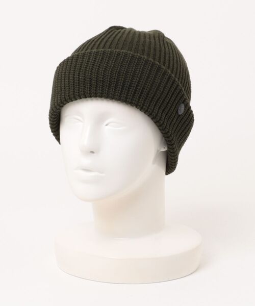 CPH（シーピーエイチ）の「CUFF KNIT CAP / RIB KNIT / ワッチキャップ（ニットキャップ/ビーニー・メンズ・オリーブ/ブラック/ブルー/オレンジ/マスタード・FREE）」の8枚目の写真