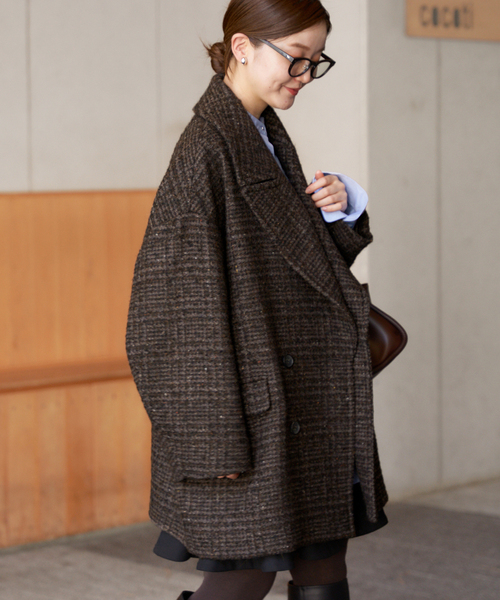 LA TORRE チェックコート（その他アウター）｜IENA（イエナ）の