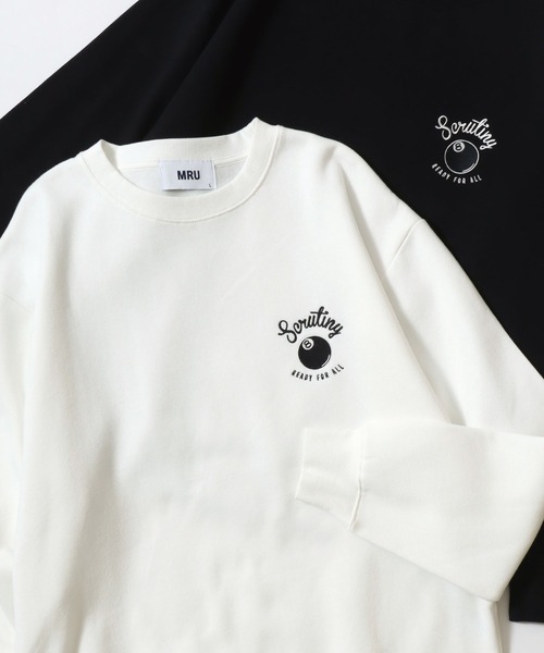 セール】2025AW MRU/エムアールユー オーバーサイズ 裏起毛 アニマル