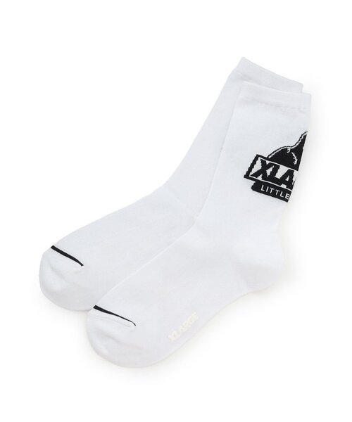 XLARGE KIDS(エクストララージキッズ)の「スランテッドOGクルーソックス(ソックス/靴下・キッズ・ホワイト/ブラック/オレンジ・13-15cm/15-17cm/17-19cm/19-21cm)」の2枚目の写真