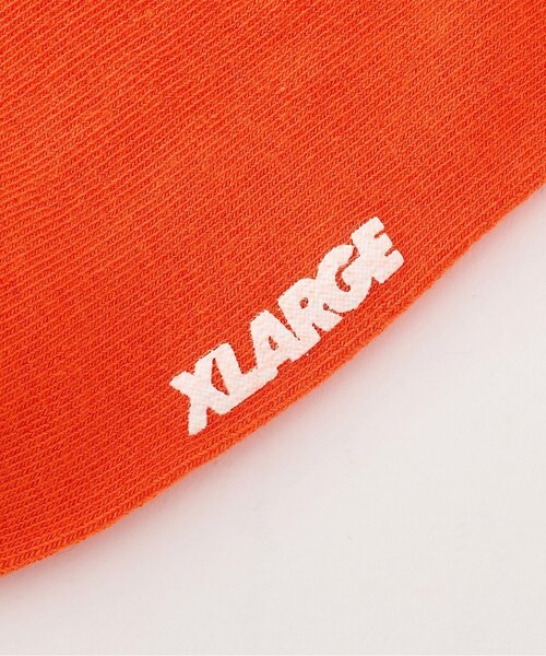 XLARGE KIDS(エクストララージキッズ)の「スランテッドOGクルーソックス(ソックス/靴下・キッズ・ホワイト/ブラック/オレンジ・13-15cm/15-17cm/17-19cm/19-21cm)」の5枚目の写真