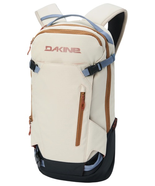 DAKINE（ダカイン）の「DAKINE HELI BACKPACK 12L バックパック/リュック 【25-26SNOWモデル】/ダカインスキースノーボードギア(バックパック)（バックパック/リュック・メンズ・ブラック/ライトグレー/ブラウン系その他・FREE）」の3枚目の写真