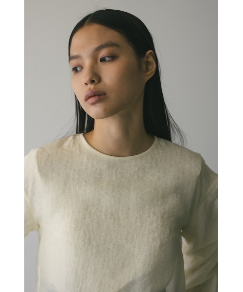 シアーレイヤードトップ（Tシャツ/カットソー）｜STYLEMIXER（スタイル