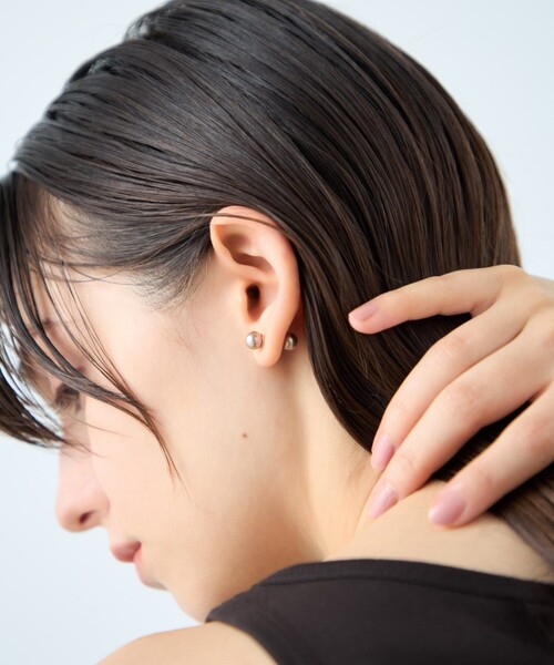 ete（エテ）の「[オーナメントピアス] パール（ピアス（片耳用）・レディース・ピンクゴールド/イエローゴールド・FREE）」の7枚目の写真