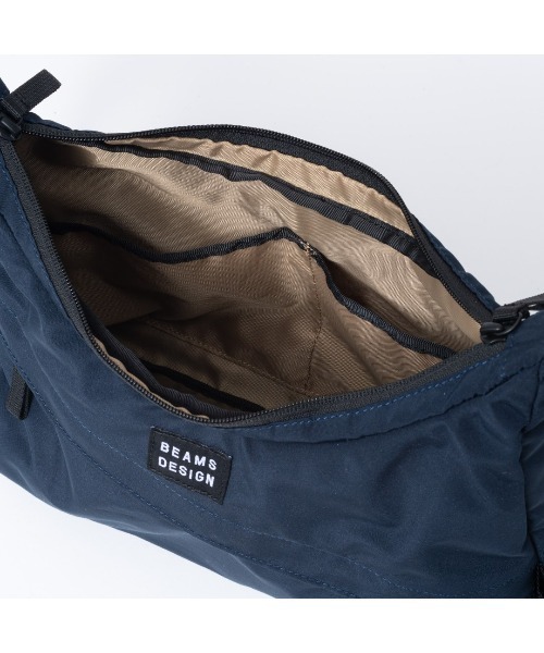 BEAMS DESIGN（ビームス デザイン）の「BEAMSDESIGN（ビームスデザイン）Diagonal　 ショルダーバッグ（M）（ショルダーバッグ・メンズ・ブラック/カーキ/オリーブ/ネイビー・FREE）」の22枚目の写真