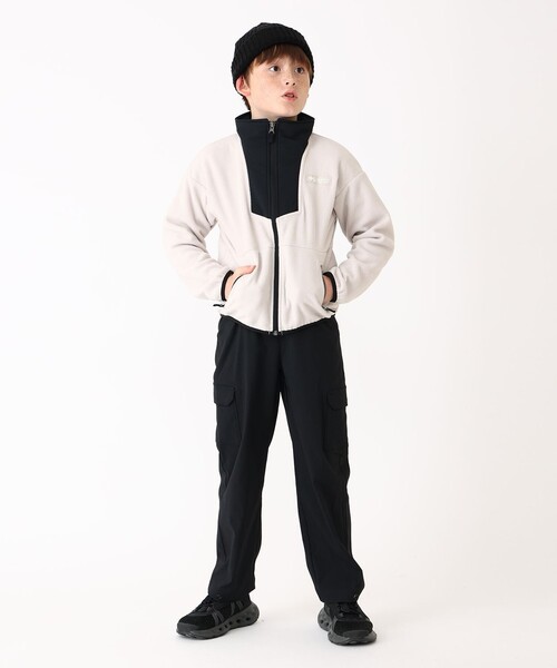 Columbia（コロンビア）の「Columbia／キッズ スプリットレンジ ユース ニットキャップ／コロンビア（ニットキャップ/ビーニー・キッズ・ベージュ/ブラック/ベージュ系その他・ONE SIZE）」の7枚目の写真