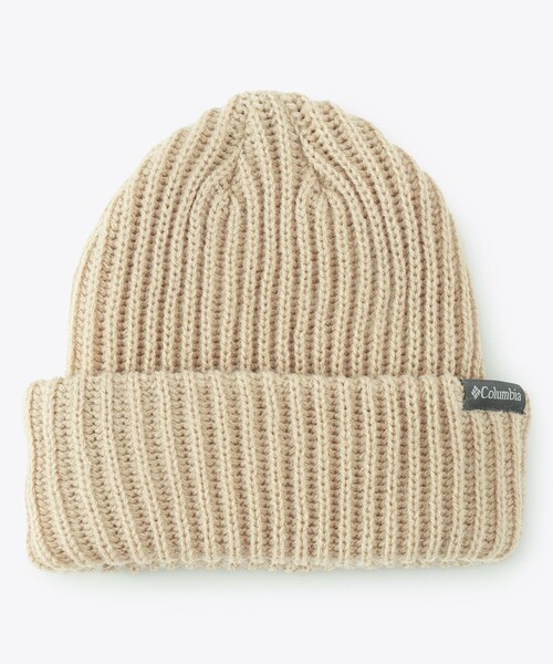 Columbia（コロンビア）の「Columbia／キッズ スプリットレンジ ユース ニットキャップ／コロンビア（ニットキャップ/ビーニー・キッズ・ベージュ/ブラック/ベージュ系その他・ONE SIZE）」の9枚目の写真