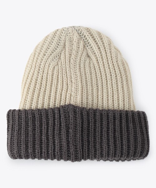 Columbia（コロンビア）の「Columbia／キッズ スプリットレンジ ユース ニットキャップ／コロンビア（ニットキャップ/ビーニー・キッズ・ベージュ/ブラック/ベージュ系その他・ONE SIZE）」の13枚目の写真