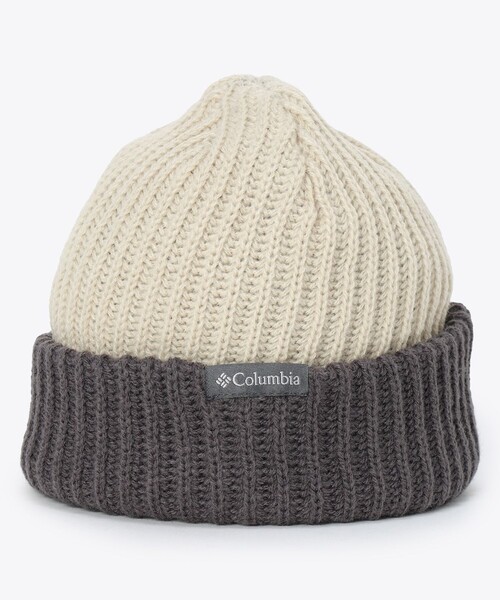 Columbia（コロンビア）の「Columbia／キッズ スプリットレンジ ユース ニットキャップ／コロンビア（ニットキャップ/ビーニー・キッズ・ベージュ/ブラック/ベージュ系その他・ONE SIZE）」の15枚目の写真